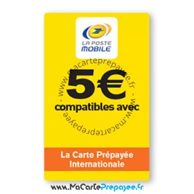 recharge la poste mobile 5 euros international,recharge la poste mobile international,recharge prépayée la poste mobile