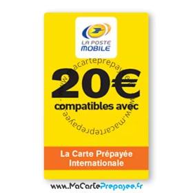 recharge la poste mobile 20 euros international,recharge la poste mobile international,recharge prépayée la poste mobile