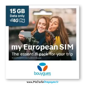 bouygues my european sim card,bouygues my european sim,carte prépayée my european sim,bouygues telecom my european sim