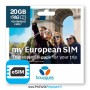 BOUYGUES My European SIM Travel Basic+ | 20Go illimité FR/UE