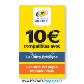 la poste mobile recharge carte prépayée,recharge la poste mobile 10 euros,recharge la poste mobile par carte bancaire