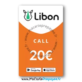 Recharge LIBON Call en ligne | 20€