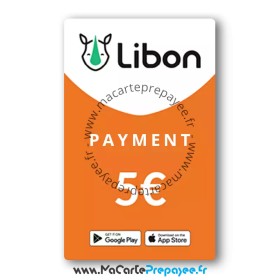 Recharge LIBON Payment en ligne | 5€