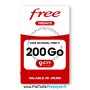 PASS Free National M | 200Go illimité | Appels internationaux | ROAMING