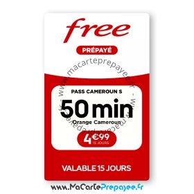 PASS Free International Cameroun 5 | Pour appeler vers le Cameroun