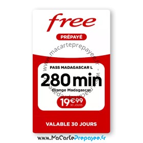 PASS Free International Madagascar L | Pour appeler vers Madagascar
