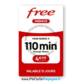 PASS Free International Maroc S | Appeler le Maroc depuis la France