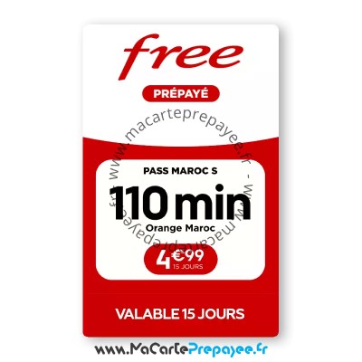 PASS Free International Maroc S | Appeler le Maroc depuis la France