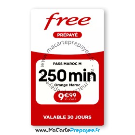PASS Free International Maroc M | Appeler le Maroc depuis la France
