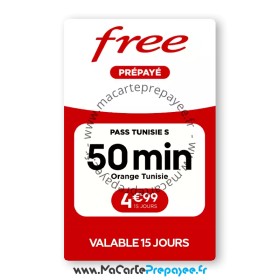 PASS Free International Tunisie S | Pour appeler vers la Tunisie