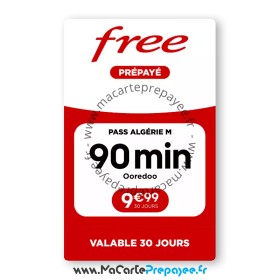 Recharge PASS FREE Algérie M recharge free pass algérie m, pass free algérie , pass free prépayé algérie, free pass algérie, pass free etranger