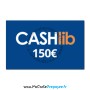 recharge cashlib 150€,acheter code cashlib en ligne,cashlib livraison instantanée,paiement sans carte bancaire