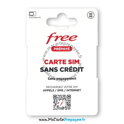 carte sim prépayée free france, carte sim free prépayée bureau de tabac