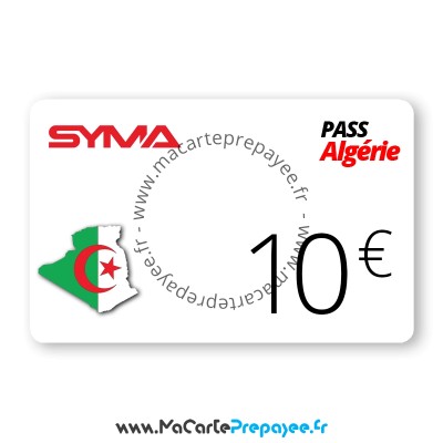 SYMA PASS Algérie en ligne | 10€
