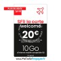 Recharge SFR Welcome 20€