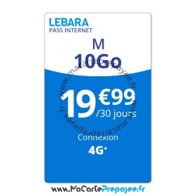 PASS Internet M LEBARA en ligne | 19.99€