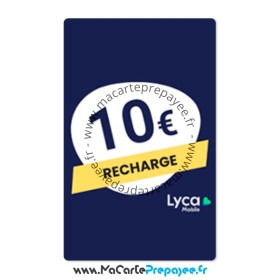 recharge lycamobile 10€ en ligne,recharge lycamobile 10 euros combien de temps,recharge lycamobile avec code