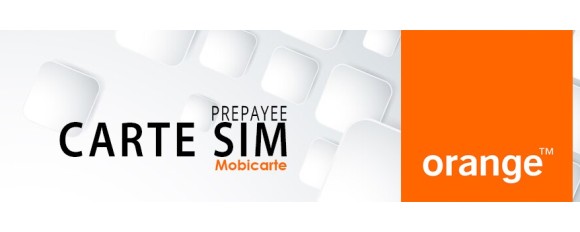 Toutes les cartes SIM prépayées ORANGE MOBICARTES