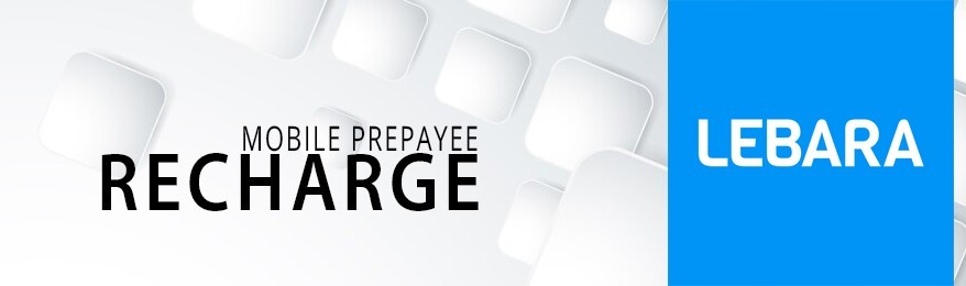 Toutes les recharges LEBARA MOBILE en ligne