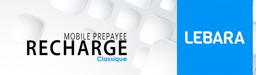 Toutes les recharges Lebara CLASSIQUE en ligne