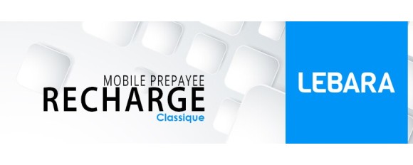 Toutes les recharges Lebara CLASSIQUE en ligne