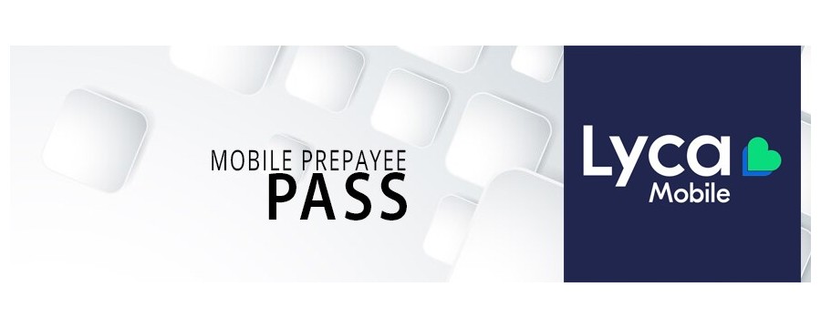 Tous les PASS Lycamobile en ligne