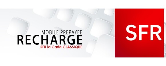 Tous les recharges SFR CLASSIQUE en ligne