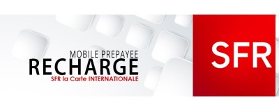 Tous les recharges SFR INTERNATIONAL en ligne