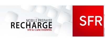 Toutes les recharges SFR ESSENTIEL en ligne