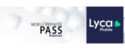 Tous les PASS Lycamobile National en ligne