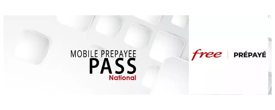 Tous les PASS FREE Prépayé NATIONAL en ligne