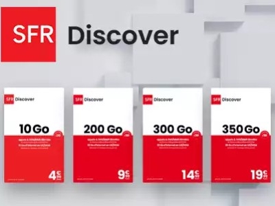 Les nouvelles recharges SFR Discover