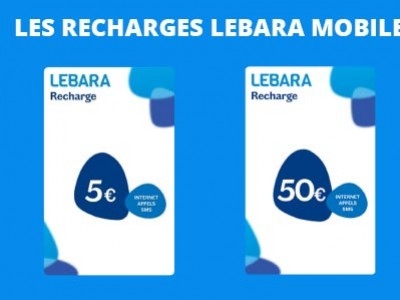 Les recharges Prépayées Lebara Mobile