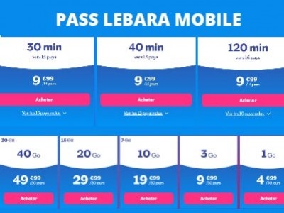 Les PASS Lebara Mobile